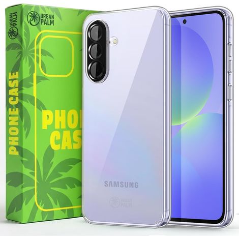 Custodia UrbanPalm per Samsung Galaxy A36, Silicone, Trasparente (1/5)