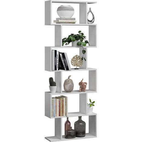 Étagère ouverte - Bibliothèque MAX en chêne sonoma 1 pièce - Panneau stratifié 18 mm - Design moderne et classique (1/2)