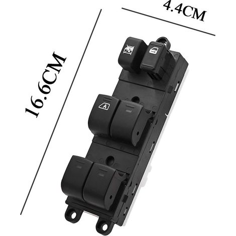 25401-EA003 Right-hand drive window control switch for Nissan left-hand drive vehicles. (1/4)