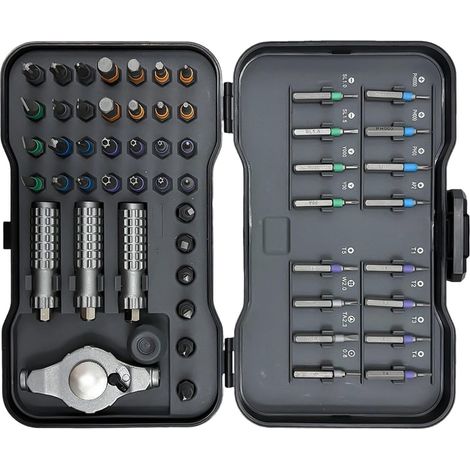 Set di cacciaviti a cricchetto magnetico, strumento di riparazione di precisione (1/5)