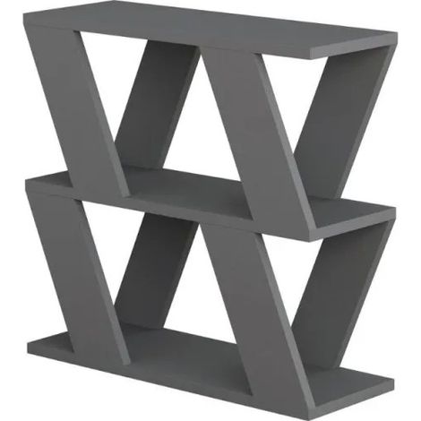 Tavolino laterale da salotto Lazena colore antracite (1/5)
