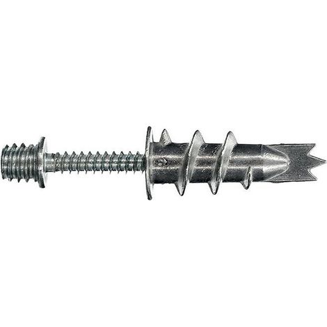 Chevilles autoperceuses zamak RAMTWIST longueur 28,5mm avec pattes à vis 7x42mm boîte de 100 pièces - RAM