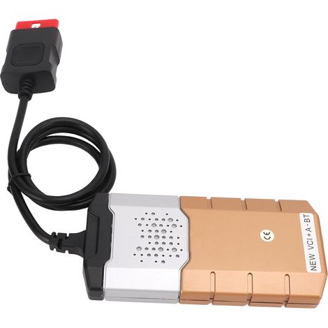 Scanner de diagnostic OBD 12-24 V résistant à la chaleur, lecteur de codes d'erreur Bluetooth pour l'inspection des véhicules (1/5)
