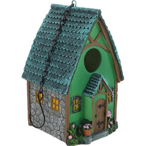Vogelhaus with Kunstharz für Draußen Hängendes Vogelnest mit