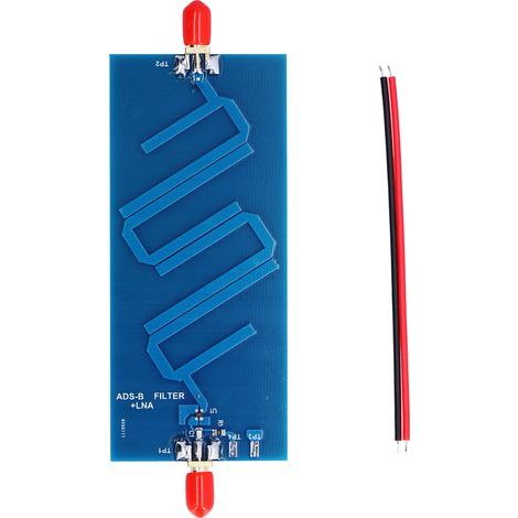 Accessoire électronique de remplacement de module de filtre passe-bande avec ligne ADSB LAN 1090 MHz (1/4)