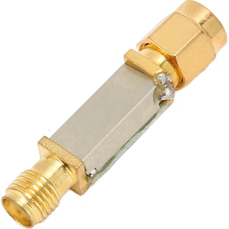 Filtre passe-bande 915 MHz, filtre dédié aux récepteurs RFID, bande passante 902-928 MHz, interface SMA. (1/5)