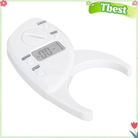 Tbest pied à coulisse numérique Pied à Coulisse de Graisse Corporelle, Outil de Mesure Numérique des Plis papeterie recharge (1/5)