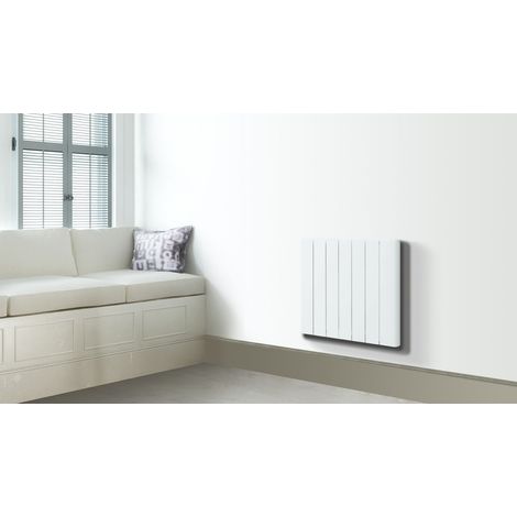 Carrera – Radiateur électrique 1500W – Inertie céramique – Thermostat ECOPILOTE LCD – IP24 pour installation murale — vue 2