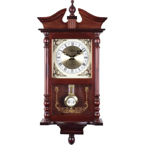 Acctim Westbury RC Dark Wood Clock (1/2)