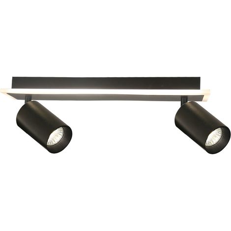 Faro LED Parma negro prestige LP-0612/2WS BK (1/5)