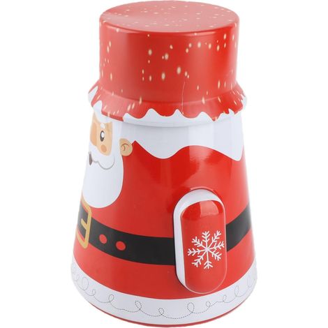 Christmas Metal Candy Box with a Cute Santa Snowman Design for Storing Holiday Treats (1/5)