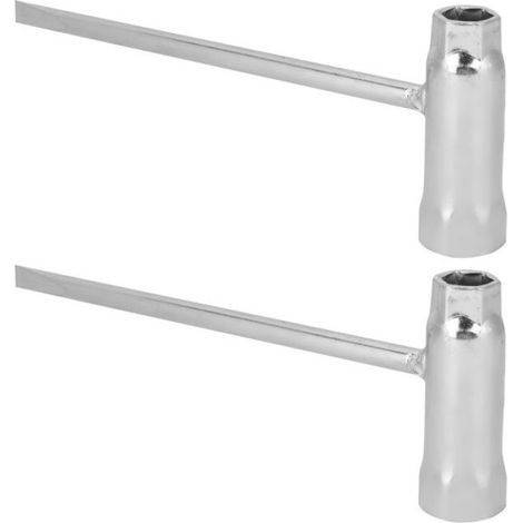 Kit de 2 clés de tronçonneuse, outil en alliage d'aluminium avec écrous pour tronçonneuse 024 026 MS240 MS260 MS192t MS200T 028 031 (1/3)