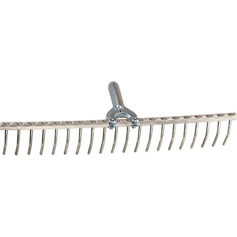 RASTRELLO A 20 DENTI TONDI IN ALLUMINIO- 5,0 pz