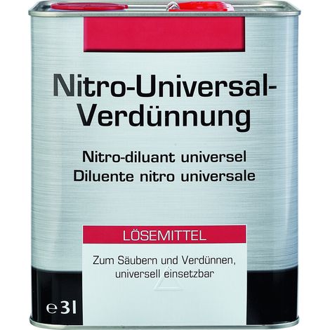 Nitro-Universal-Verdünnung Lösemittel 3 L Verdünner