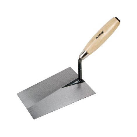 Paleta forjada modelo Norte con mango de madera y varias medidas                                                     190 mm