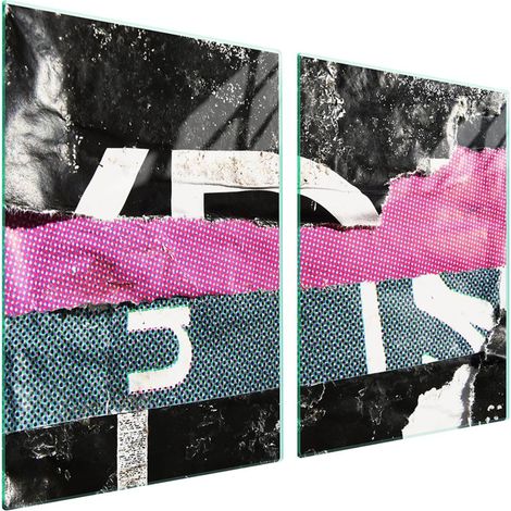 Protection de plaque de cuisson en verre 2x45x52 Pop Art (1/5)