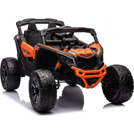 Auto buggy Can-am DK-CA003 a batteria, verniciata di arancione. (1/5)