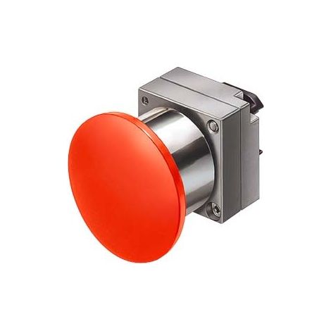 Pulsante Fungo Metallo Verde ( SIEMENS cod. 3SB35001GA41 )