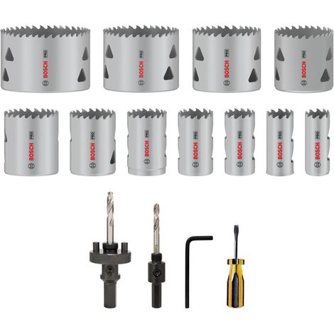 Bosch Hole saws sets PRO Multi Material Hole Saw Set 17 pcs 2608900525 (1/5)