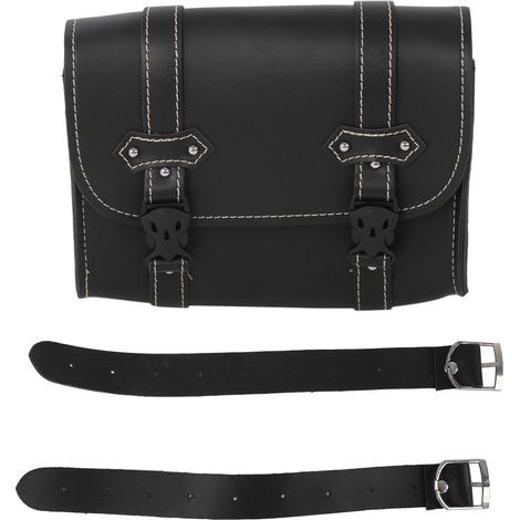 Sac de selle de grande capacité, pochette de rangement de bagages étanche universelle pour moto (1/5)