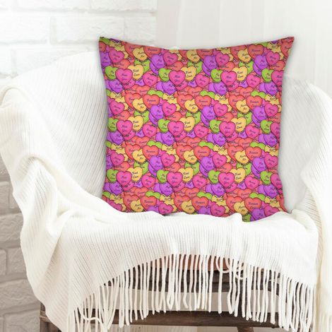 Housse de coussin moderne design résistant au lavage pour anniversaire, naissance de bébé, la Saint-Valentin (1/5)