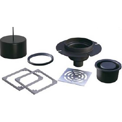 Siphon de sol Rotaflux NF sortie verticale sans évacuation secondaire - Lazer