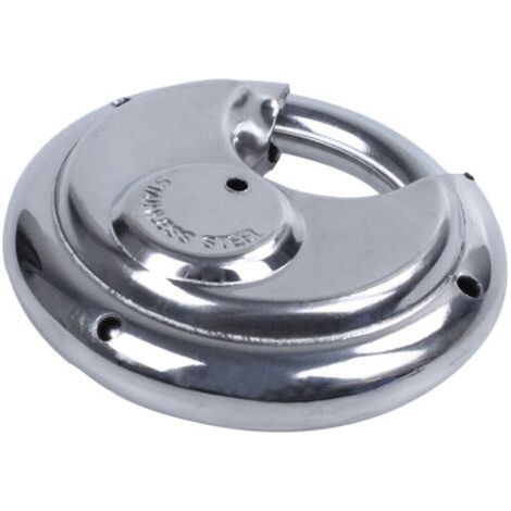 2 cadenas sécurité extérieur robustes 70mm en acier inox pour porte garage (1/5)