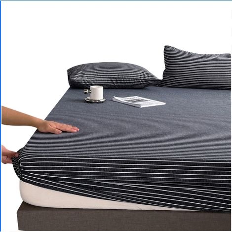 Sheet Fitted - 30 cm Deep Pocket - Elastic All Around - For Mattress Up To 30 cm - Twin Size - 1 Piece