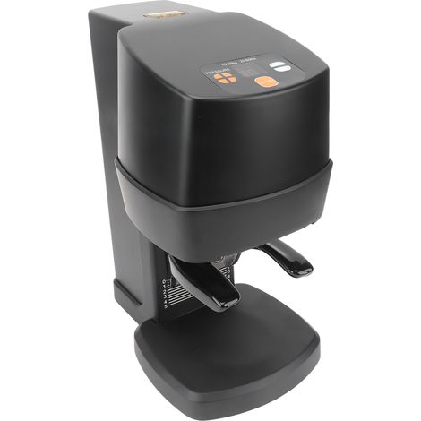 Elektrische Kaffeepulverpresse mit automatischer Induktion und konstantem Druck, Füllpresse mit Tamper, EU-Stecker, 100–240 V, Schwarz (1/5)