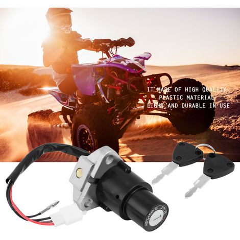 Contacteur d'allumage à clé moto YAMAHA DT125R avec clé non verrouillée (1/5)