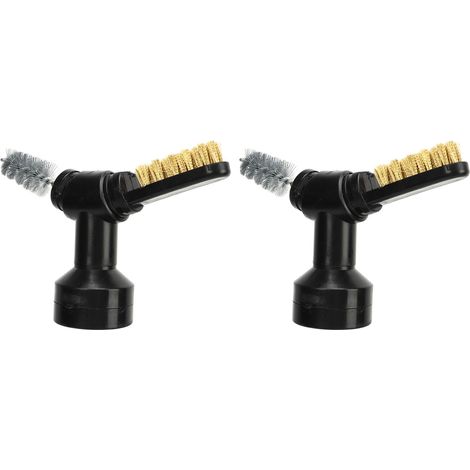 2 pièces brosse à batterie auto nettoyant protection anti-poussière et antirouille outil à main (1/5)