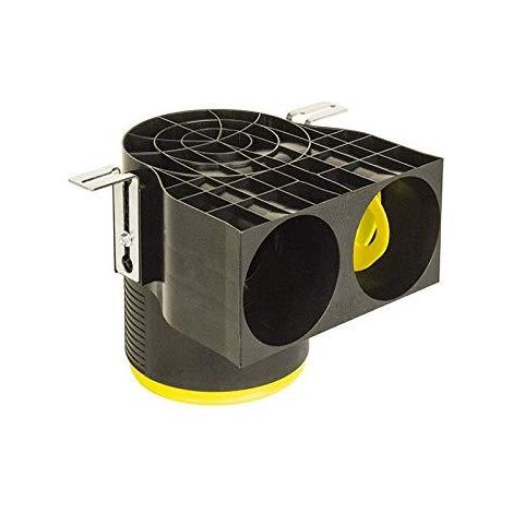 Aldes Optiflex manichetta corta ventilazione trasparente 180 cm