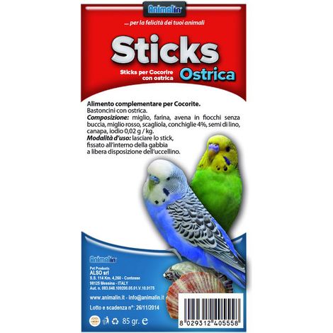 ALSO STICKS COCORITE OSTRICA 85GR (1/2)