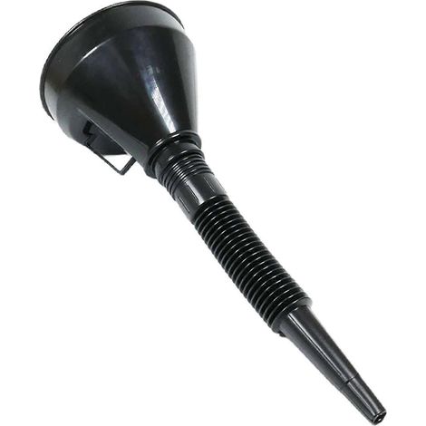 Entonnoir automobile flexible pour motos et voitures, accessoire pour essence et huile à large ouverture. (1/5)