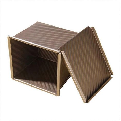 Mini moule à pain avec couvercle 0 55Lb 250G pâte capacité pour four cuisson