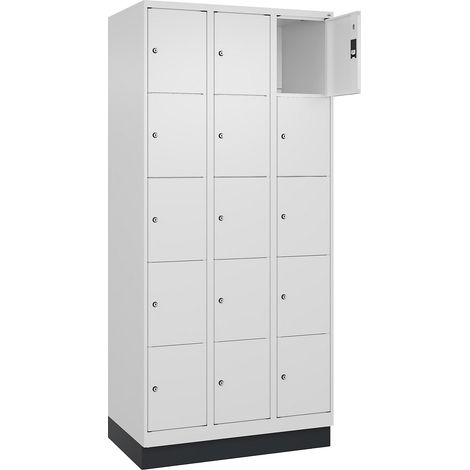 C+P, Vestiaire à 5 casiers Classic PLUS, 3 compartiments,