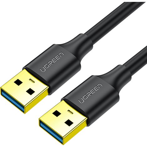 Cable USB 3.2 de 3 m, color negro (1/5)