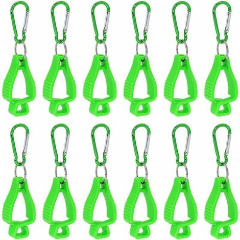 Ahlsen Pinces à gants for porte-gants de travail Ceinture à gants avec mousquetons en métal for travailleurs de la construction Pinces (1/5)