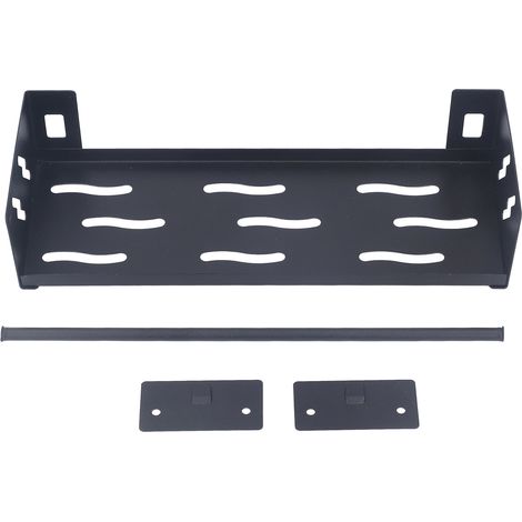 Étagère de rangement murale multifonctionnelle pour la maison, porte-épices de cuisine et porte-articles de toilette de salle de bain, 30 cm / 11,8 pouces (1/5)