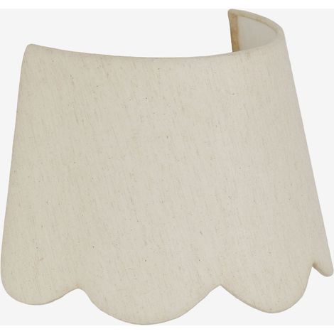 SKLUM Wandleuchte aus Eisen und Baumwolle Ebere Beige Leinen (1/5)