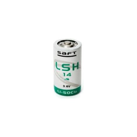 Batteria al litio C- R14 3,6v 5200mah ad alta potenza S/terminali 26x50mm Saft Pli007-lsh14