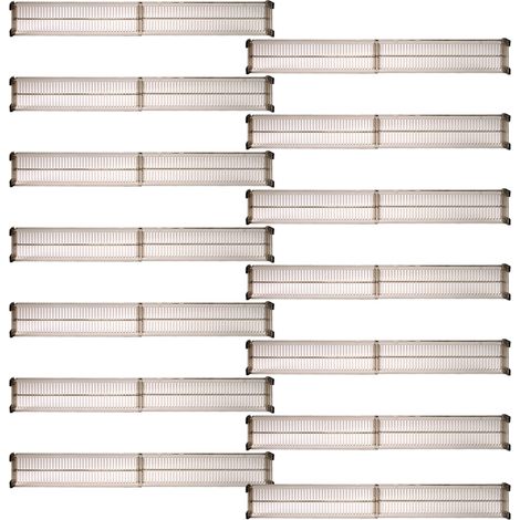 Cloisons de stockage et d'organisation multifonctionnelles 14 pièces, panneau de séparation de stockage à domicile (1/5)