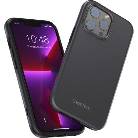 Custodia per iPhone 13 Pro MFM Custodia antigoccia nera (1/5)