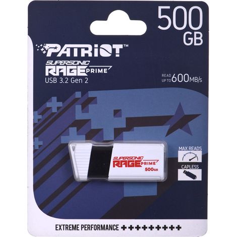 500GB Patriot RAGE Prime USB 3.2 gen 2