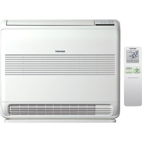 Toshiba – Climatiseur réversible console Double-Flux RASB18J2FVGE – Fluide R32 – Mono-split – Efficacité énergétique A++ – 1800W pour 50m² - R32-RAS-B18J2FVG-E (1/3)