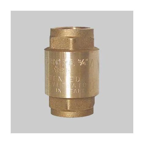 VALVOLA DI RITEGNO ITAP NON RITORNO EUROPA OTTONE RACCORDO PER IMPIANTO (11384V) 1/2" (11384)