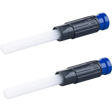Lot de 2 embouts d'aspirateur universels, avec 30 tubes d'aspiration flexibles (buses d'aspirateur, embouts d'aspirateur, table pour ordinateur portable) (1/4)