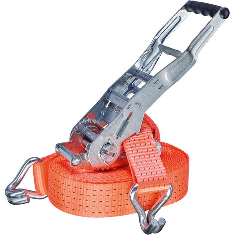 Gr .8 Meter RATSCHEN-ZURRGURT, 2-TEILIG, MIT LANGHEBELZUGRATSCHE CARGO-LASHING- (1/2)