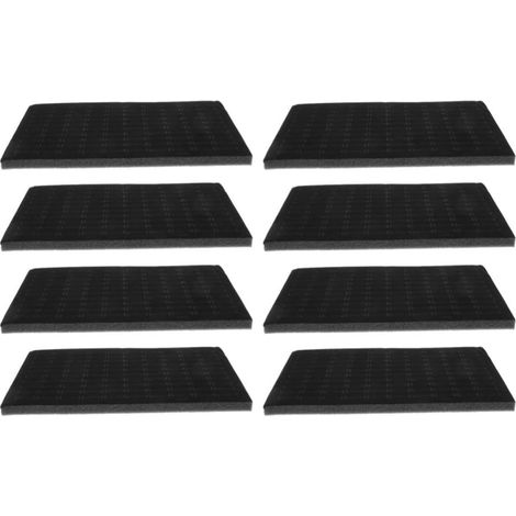 8-Piece Black Sponge Cushion for Rings and Jewelry, Display Stand (1/5)