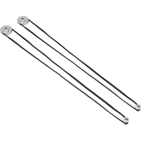 Lot de 2 poulies de distribution (60 et 20 dents) en alliage d'aluminium, stables et compatibles avec les imprimantes 3D, avec courroie en caoutchouc de 8 mm. (1/5)